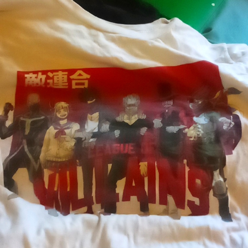 My hero academia villain shirt